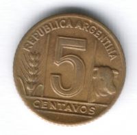 5 сентаво 1948 г. Аргентина