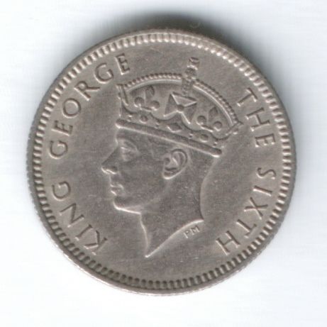 5 центов 1950 г. Малайя