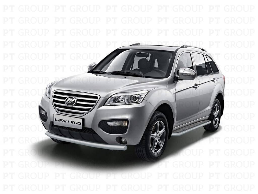 Защита переднего бампера одинарная d63мм (ППК) Lifan X60 2012-