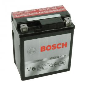 Мото аккумулятор АКБ BOSCH (БОШ) M60 060 / M6 006 moba 12V 506 014 005 A504 AGM 6Ач о.п. (YTX7L-4, YTX7L-BS)