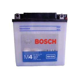 Мото аккумулятор АКБ BOSCH (БОШ) M4F 260 / M4 F26 moba 12V 509 015 008 A504 FP 9Ач о.п. (12N9-3B, YB9L-B)
