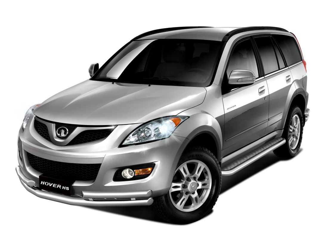 Защита переднего бампера двойная с углами d63/51мм (НПС) GREAT WALL HOVER H5 2011-