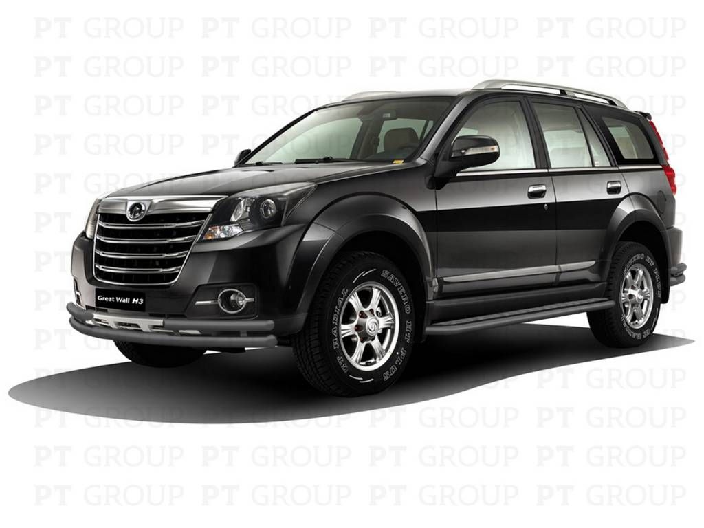 Защита порогов с алюм. площадкой d51мм (ППК) GREAT WALL HOVER H3 2014-