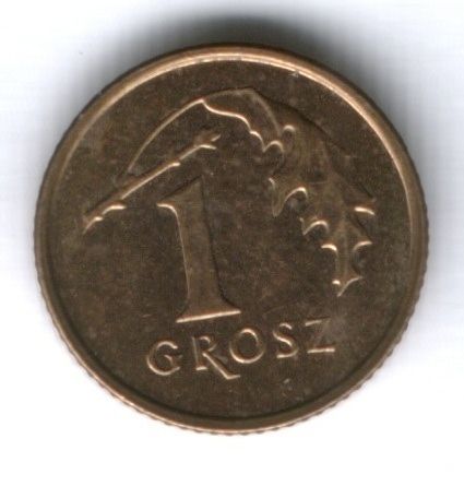 1 грош 2007 г. Польша