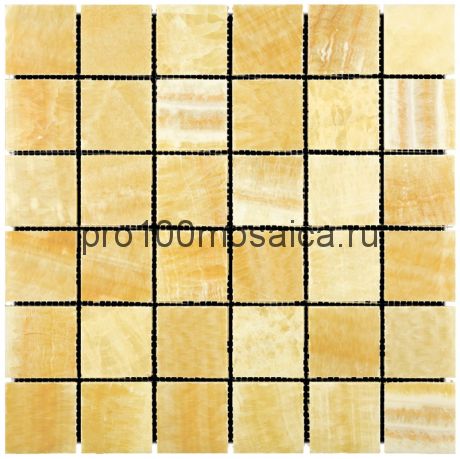 M073-48P (Onyx Yellow) Мозаика Оникс 48*48 ADRIATICA 305*305*10 мм (NATURAL)