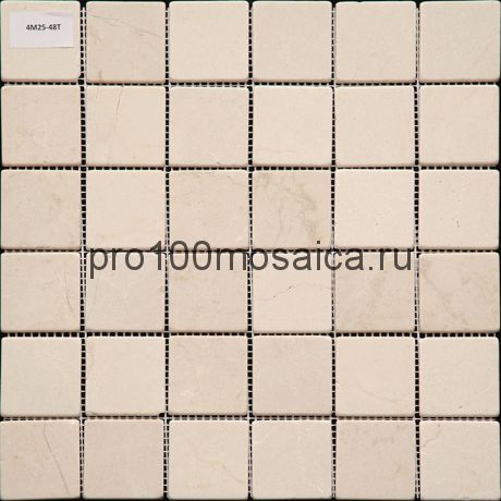 4M025-48T Мозаика Мрамор 48*48 I-Тilе 300*300*4 мм (NATURAL)