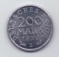 200 марок 1923 г. Германия