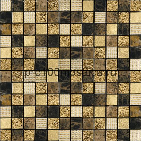 CPR-2307 (DSA-2307) Мозаика Мрамор+Агломерат 23*23 PHARAOH 298*298*6 мм (NATURAL)
