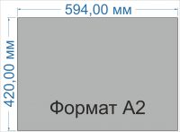 Трафарет формата А2