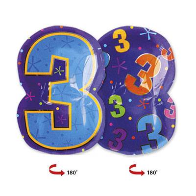 Шар фигура цифра 3
