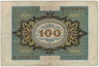 100 марок 1920 г. Германия