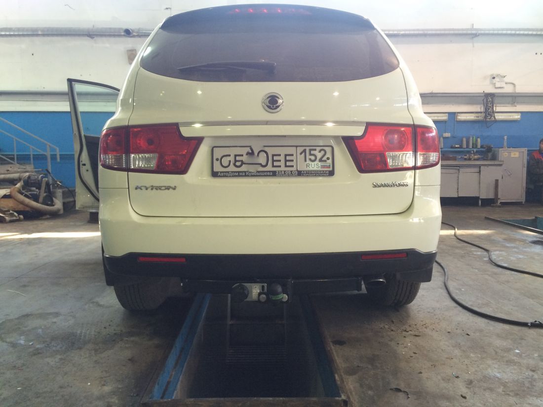 Фаркоп Лидер Плюс для SSANG YONG REXTON 1,2 KYRON 2 (DJ) 2007-...
