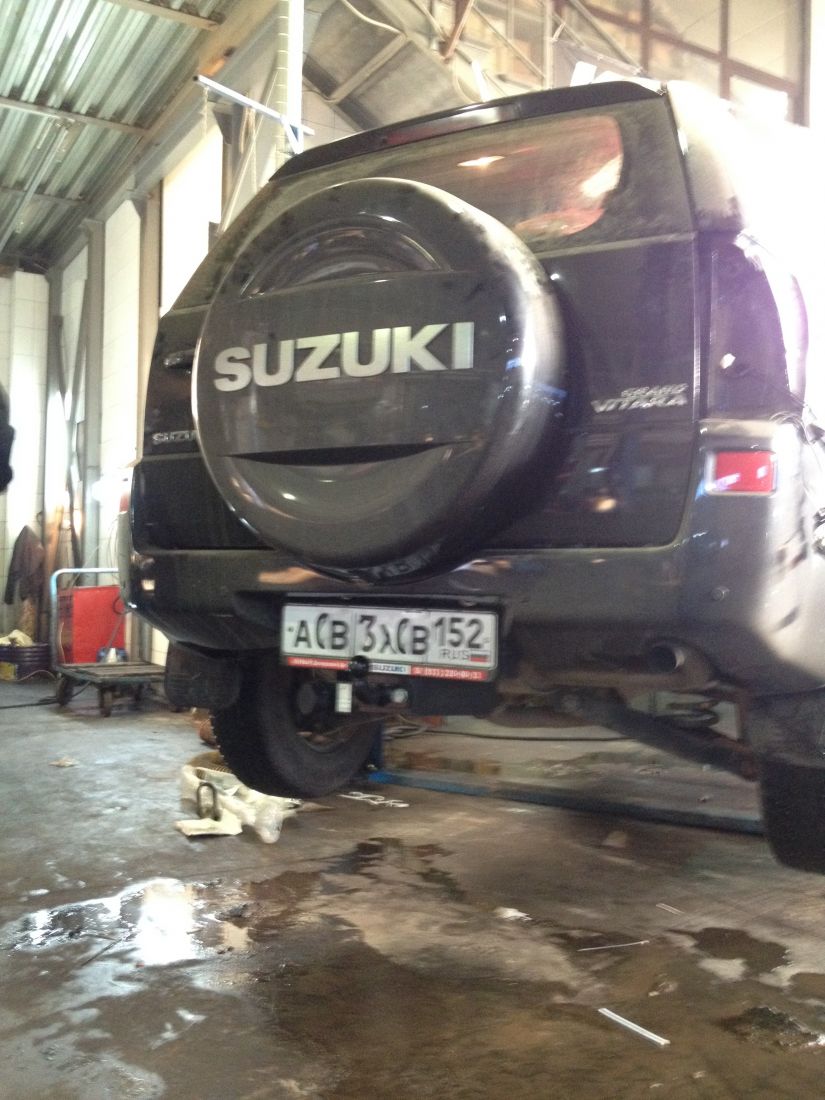 Фаркоп Лидер Плюс для SUZUKI GRAND VITARA (JT) (5 дверей) 2005-...