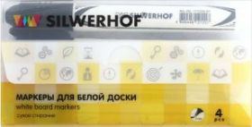 Набор маркеров для доски Silwerhof 4шт., "Master Board" (арт. 110430-12)