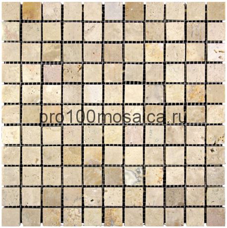 TY-25C Мозаика Травертин 25*25 ANTICO 305*305*10 мм (NATURAL)