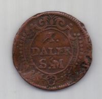 1 далер 1718 г. Швеция