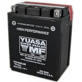 Мото аккумулятор АКБ YUASA (Юаса) YTX14AHL-BS 14L-A2, 14L-B2 12Ач о.п.