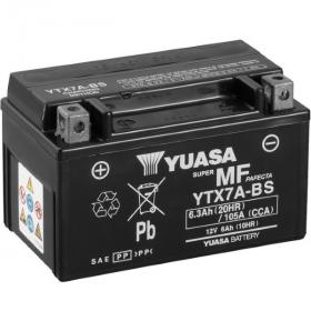 Мото аккумулятор АКБ YUASA (Юаса) YTX7A-BS 6Ач п.п.