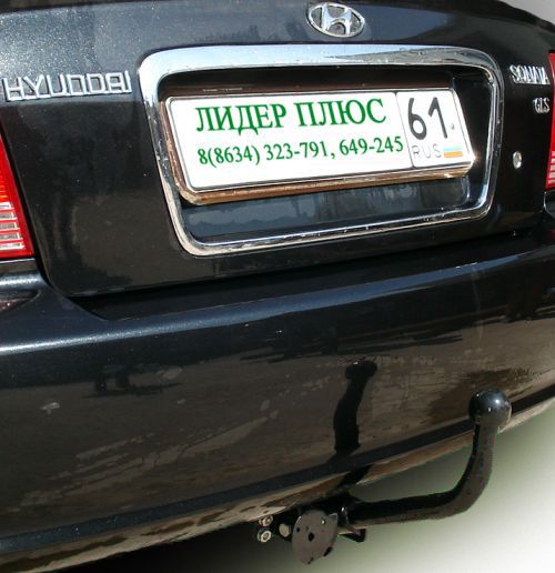 Фаркоп Лидер Плюс для HYUNDAI SONATA V (EF) 2001-2005 / ТАГАЗ SONATA V (EF) (седан) 2004-...