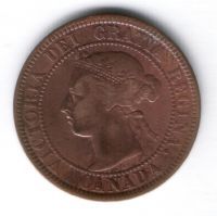 1 цент 1899 г. Канада