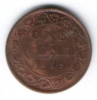 1 цент 1899 г. Канада