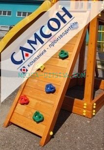 Скалодром узкий