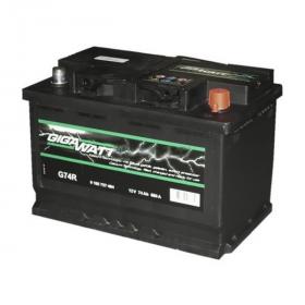 Автомобильный аккумулятор АКБ GigaWatt (Гигават) G90R 590 122 072 90Ач о.п.