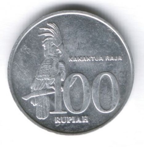 100 рупий 2002 г. Индонезия