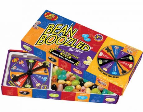 Конфеты Bean Boozled  с рулеткой (100 гр.)