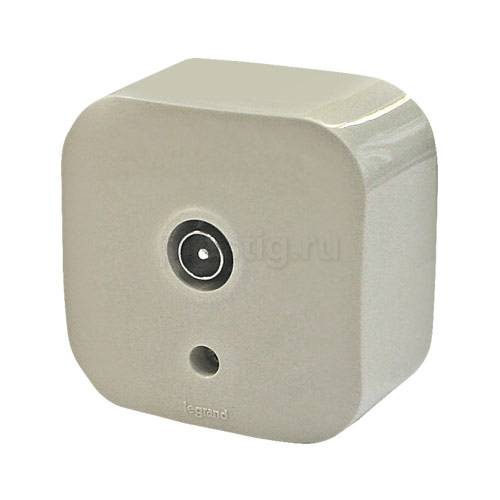 Розетка TV сл.кость Quteo 782245