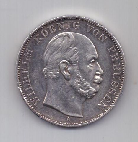 1 талер 1871 г. Победный талер. Пруссия