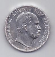 1 талер 1867 г. AUNC. Пруссия. Германия