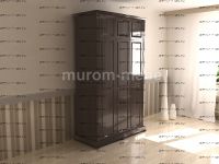 Шкаф 3-дверный с антресолью Кардинал (Муром) 150х60х240