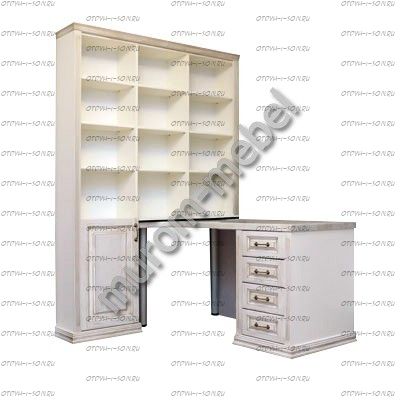 Стол и шкаф-пенал (120х60х75)