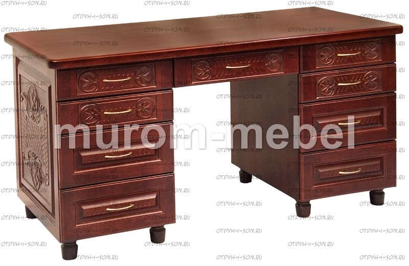 Стол письменный Резной (150х60х75)