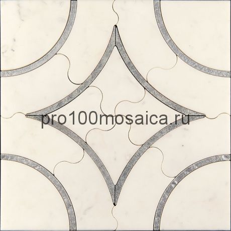 AСM (w)-1/2 Плитка 305*305 серия ALСAMO (white), размер, мм: 305*305*10 (Skalini)