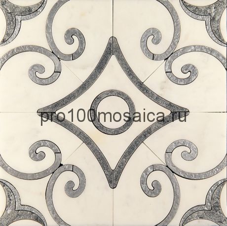 AСM (w)-4/2 Плитка 305*305 серия ALСAMO (white), размер, мм: 305*305*10 (Skalini)
