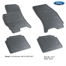 Коврики Ford Mondeo III от 2000 - 2007 в салон резиновые Frogum (Польша) - 4 шт.