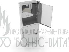 ШПК-320ВЗ шкаф пожарный из нержавеющей стали, с почтовым замком