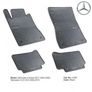 Коврики резиновые Mercedes CLS (C219) Frogum (Польша) - арт 0780