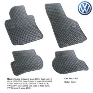 Коврики резиновые Volkswagen Golf V Frogum (Польша) - арт 0361