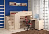 Кровать-чердак Легенда-ЛК11.5 со столом