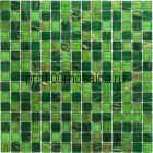 Verde стекло. Мозаика 20*20 серия GOLDEN, размер, мм: 327*327*4 (Bonaparte)