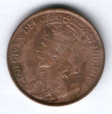1 цент 1913 г. Канада