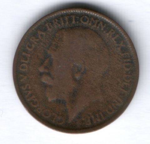 1/2 пенни 1919 г. Великобритания
