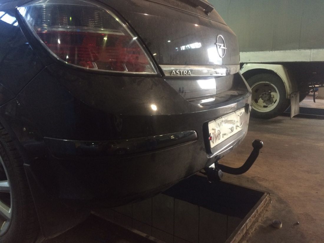 Фаркоп Лидер Плюс для OPEL ASTRA H (A04) (хетчбек) 2004-2010
