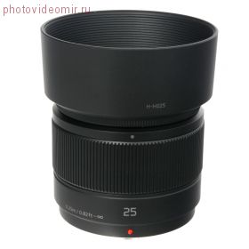 Объектив Panasonic Lumix H-H025E 25mm f1.7 G Aspherical black