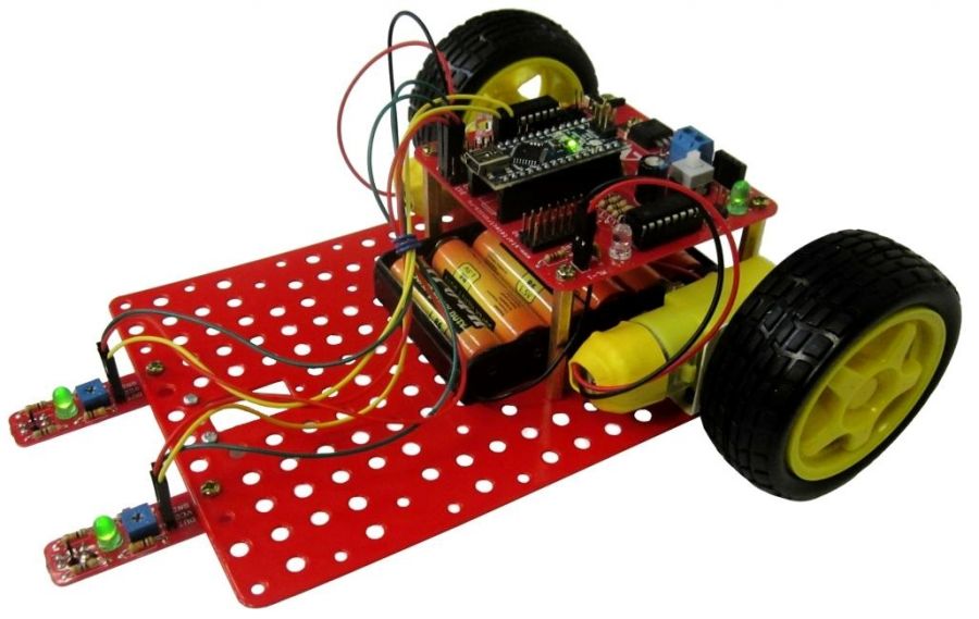 Базовый робототехнический набор  для конструирования, изучения электроники и микропроцессоров и информационных систем и устройств (электронные устройства (датчики, моторы, сервормоторы) ПЕЧЕНЕГ Батана