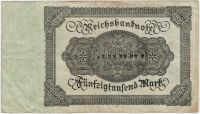 50000 марок 1922 г. Германия