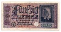 50 рейхсмарок 1939-1945 г. Германия для оккупированных территорий
